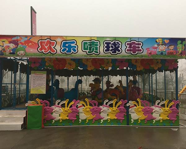 噴球車